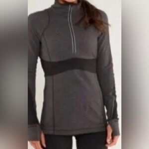 lululemon half zip pullover- Run full tilt